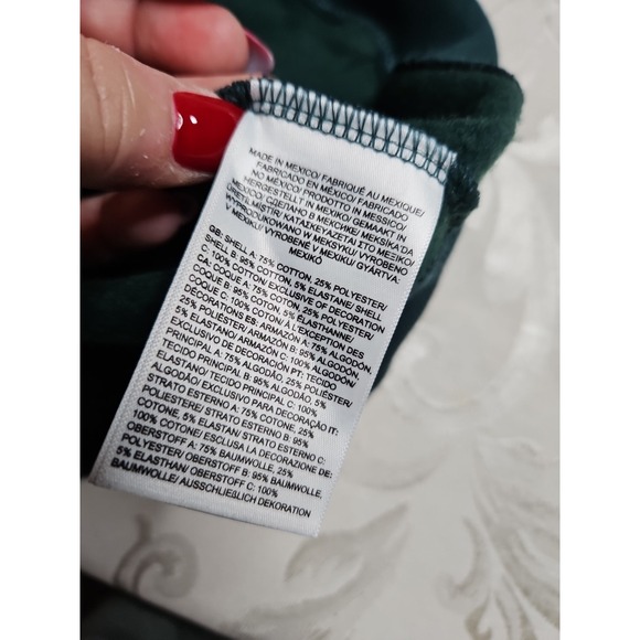 The North Face Hoodie Sweatshirt Pullover Fleece Big Graphic Logo Pockets Large - Picture 8 of 9